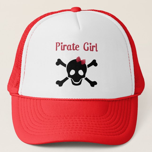 Casquette Pirate Girl (Devant)