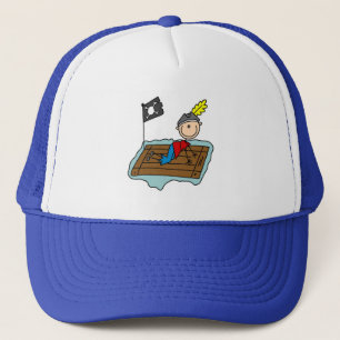 Casquette Pirate Sur Radeau Chapeau