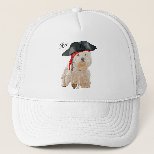 Casquette Pirate Westie (Devant)