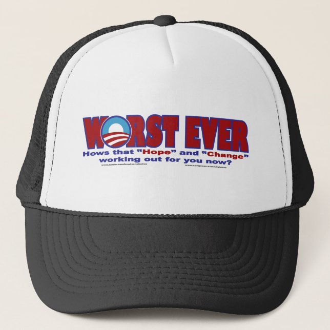 CASQUETTE PIRE JAMAIS (Devant)