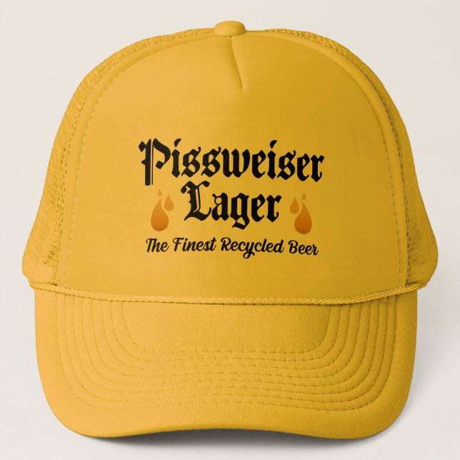 CASQUETTE PISSWEISER (Devant)