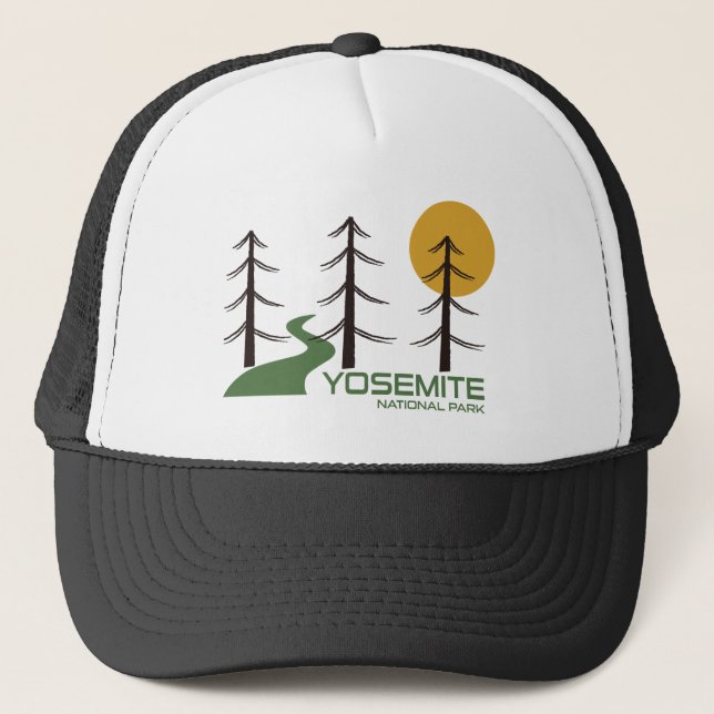 Casquette Piste du parc national Yosemite (Devant)