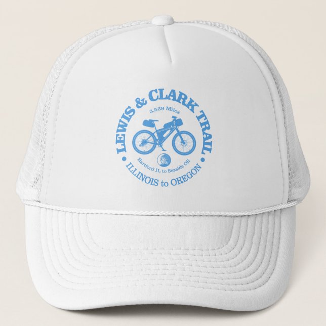 Casquette Piste Lewis & Clark (cyclisme) (Devant)