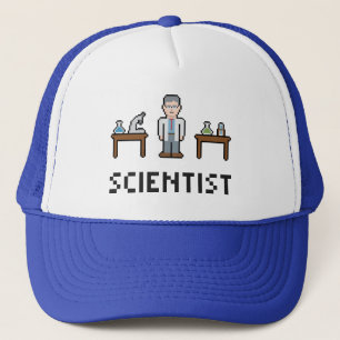 Casquette Pixel Art Scientifique
