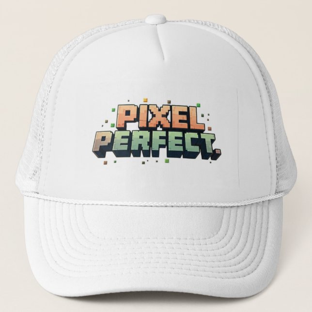 Casquette Pixel parfait (Devant)