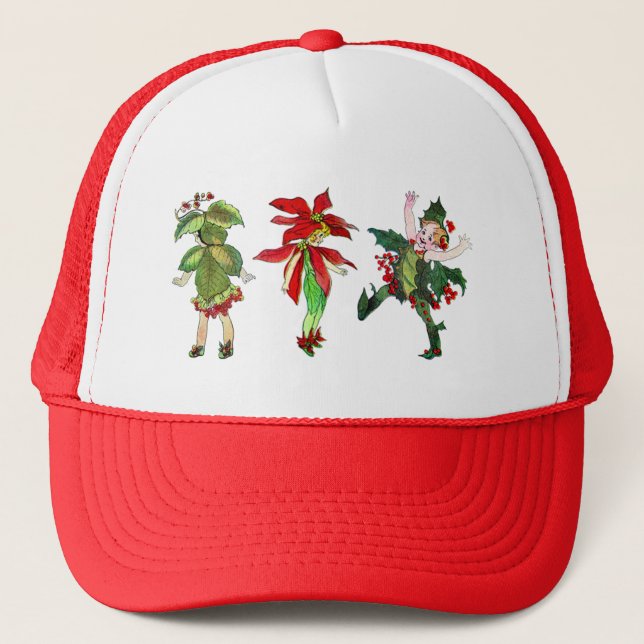 Casquette Pixies vintages de Noël (Devant)