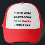 Casquette pizzeria, géniale<br><div class="desc">pizzeria géniale</div>