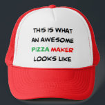 Casquette pizzeria, géniale<br><div class="desc">pizzeria géniale</div>