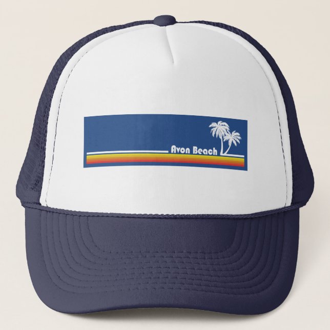 Casquette Plage d'Avon Caroline du Nord (Devant)