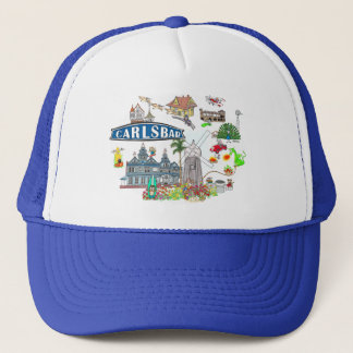 Casquette Plage de Carlsbad, ville amusante