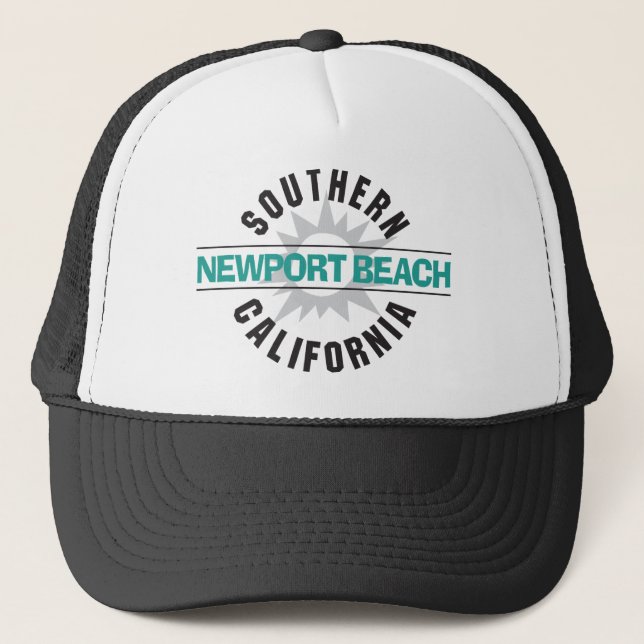 Casquette Plage de la Californie du sud - de Newport (Devant)