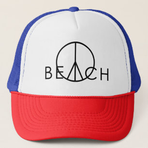 Casquette plage de paix