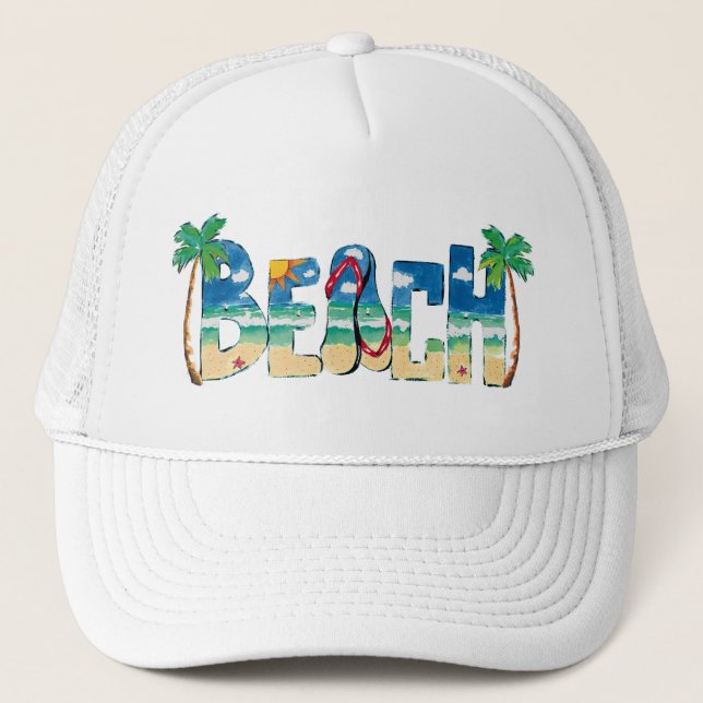 Casquette Plage-Journée (Devant)