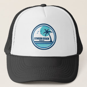 Casquette Plage Stinson Californie Palmier Oiseaux