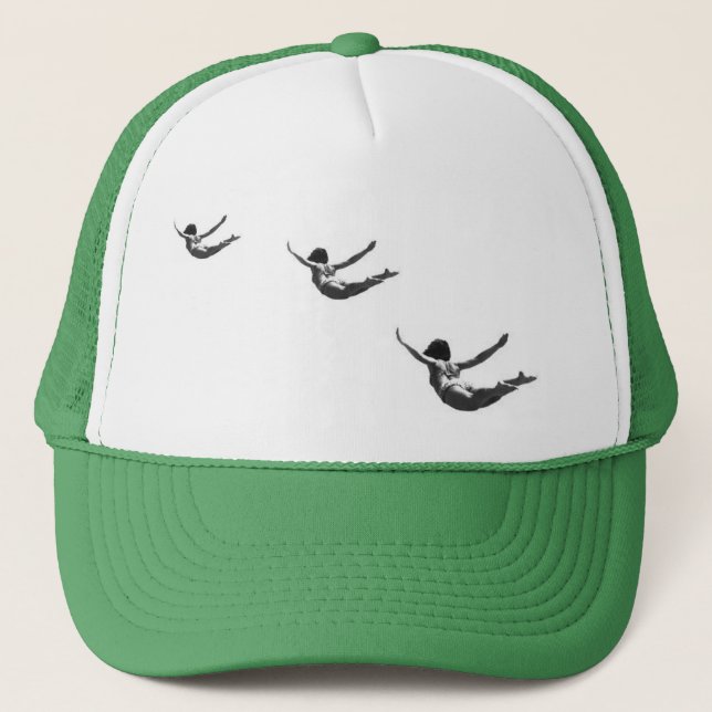 Casquette Plage vintage de muscle (Devant)