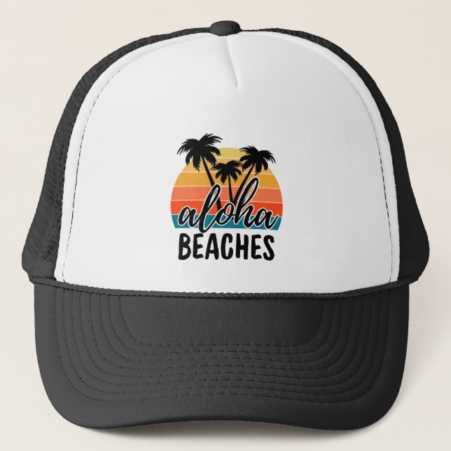 Casquette Plages Aloha (Devant)