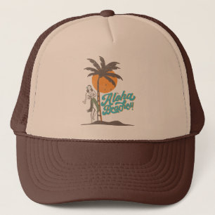Casquette Plages d'Aloha Hula Girl Hawaii Hawaii Retro Hawai