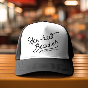 Casquette Plages Yee-haw Correspondances personnalisées Saut