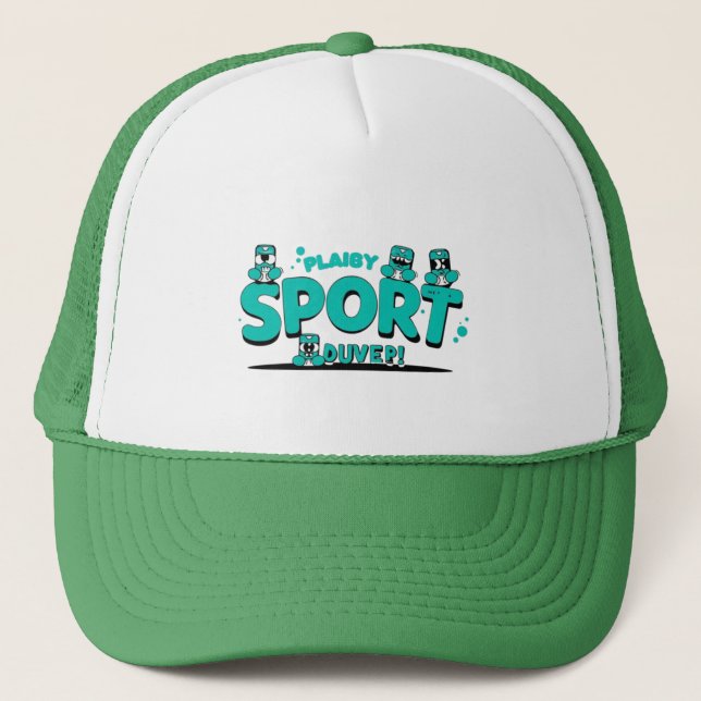 Casquette Plaiby Sport Cartoon Tee (Devant)