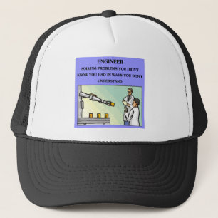 Casquette plaisanterie d'ingénierie d'ingénieur