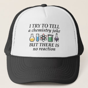 Casquette Plaisanterie en chimie
