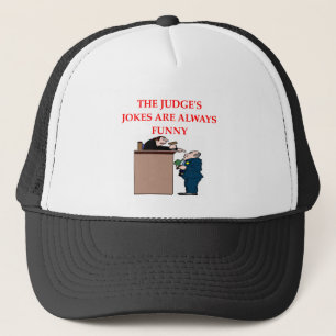 Casquette plaisanteries de juge