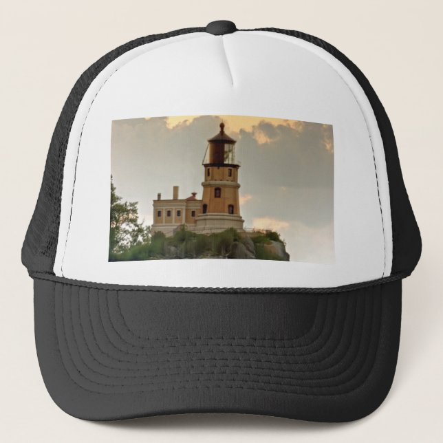 Casquette Plan rapproché fendu de phare de roche (Devant)