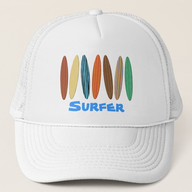 Casquette Planches de Surf (Devant)