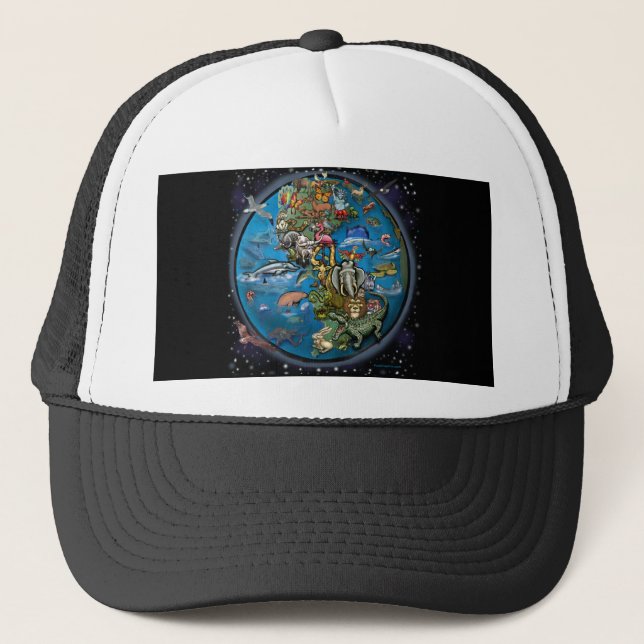 Casquette Planète animale (Devant)