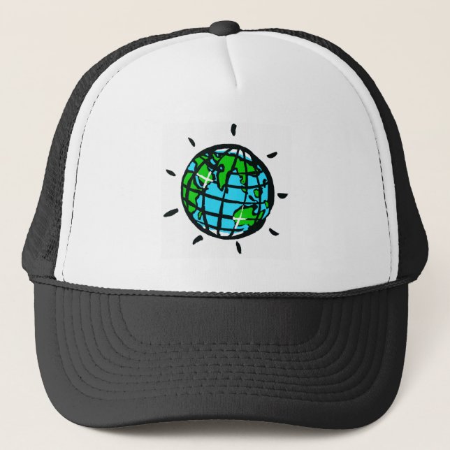 Casquette Planète Terre - (Devant)