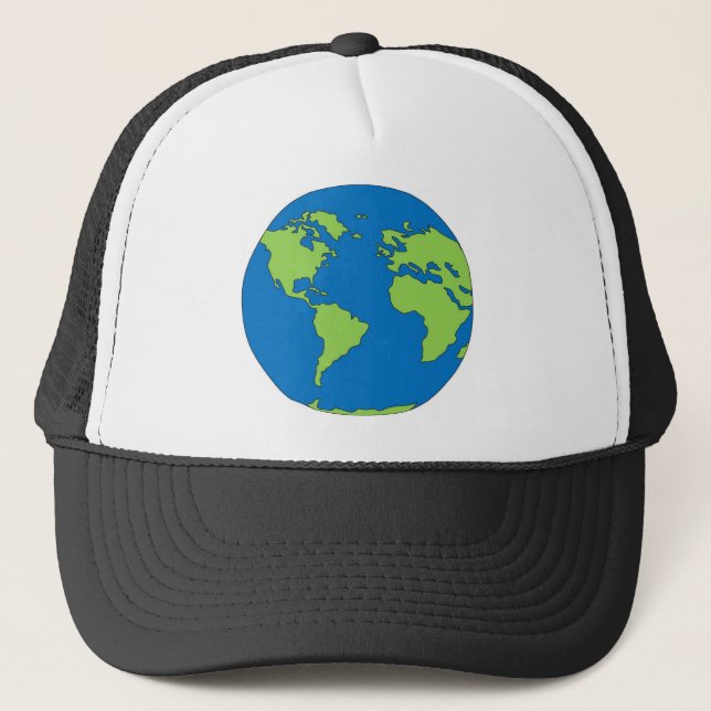 Casquette Planète Terre (Devant)