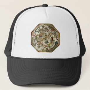 Casquette Planisphère céleste vintage par Peter Apian