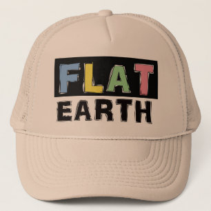 Casquette plat de camionneur de la terre avec la