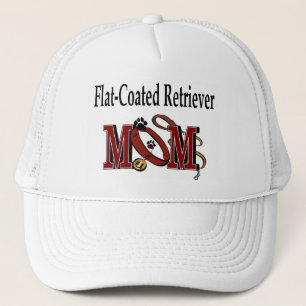 Casquette Plat-Enduit de maman de chien d'arrêt