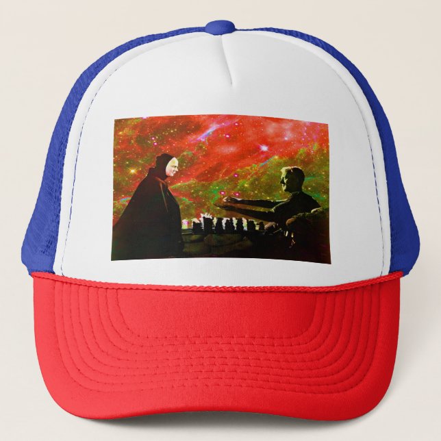 Casquette Playing Chess with Death (Devant)