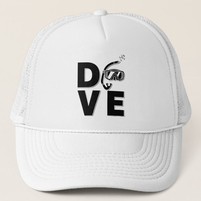 Casquette Plongée Apnoe Diver Freediver (Devant)