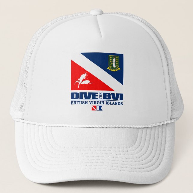 Casquette Plongée BVI (sq) (Devant)