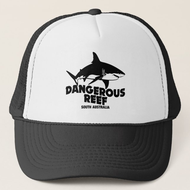 Casquette Plongée sous-marine Grands requins blancs - Reef d (Devant)