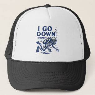 Casquette Plongée sous-marine Je Descends