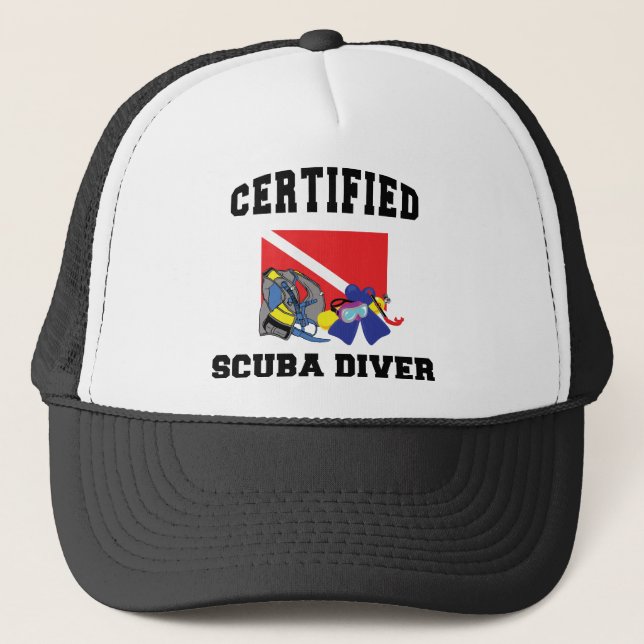 Casquette Plongeur autonome certifié (Devant)