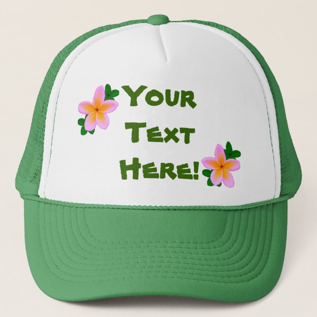 Casquette Plumeria (Devant)