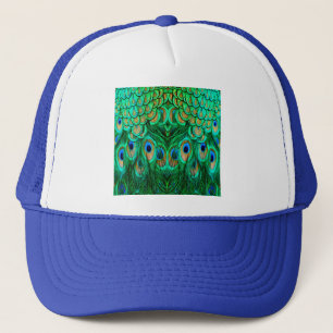 Casquette Plumes de paon glorieuses