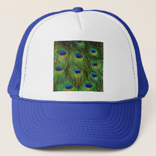 Casquette Plumes de paon magnifiques