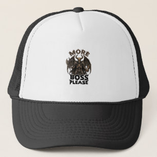 Casquette Plus de Boss S'il Vous Plaît Halloween Démon Squel
