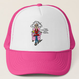 Casquette Plus de numéros qu'un Humour de magazine