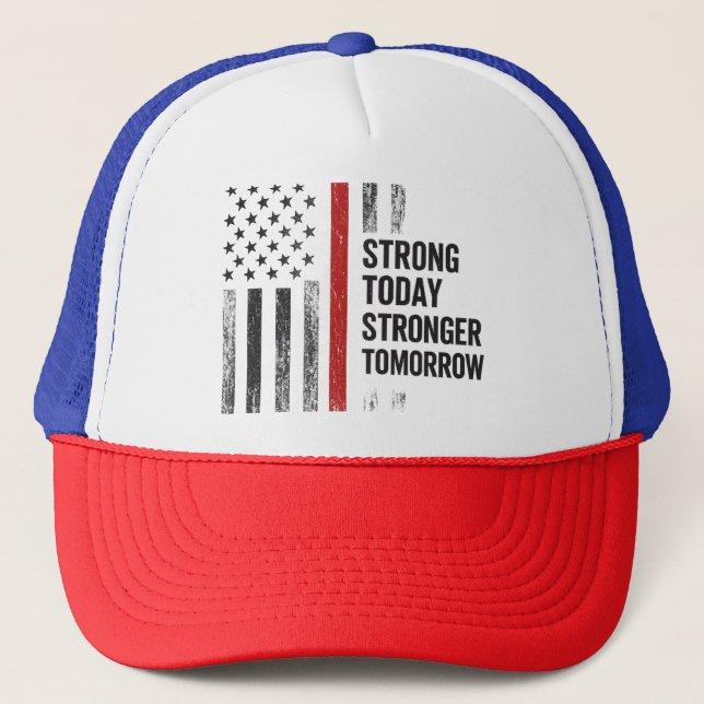 Casquette Plus Fort Demain (Devant)