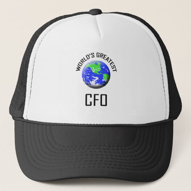 Casquette Plus grand Cfo du monde (Devant)