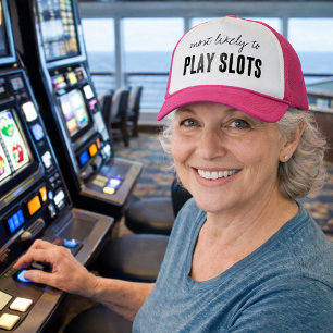 Casquette Plus susceptible de JOUER AUX MACHINES À SOUS Drôl