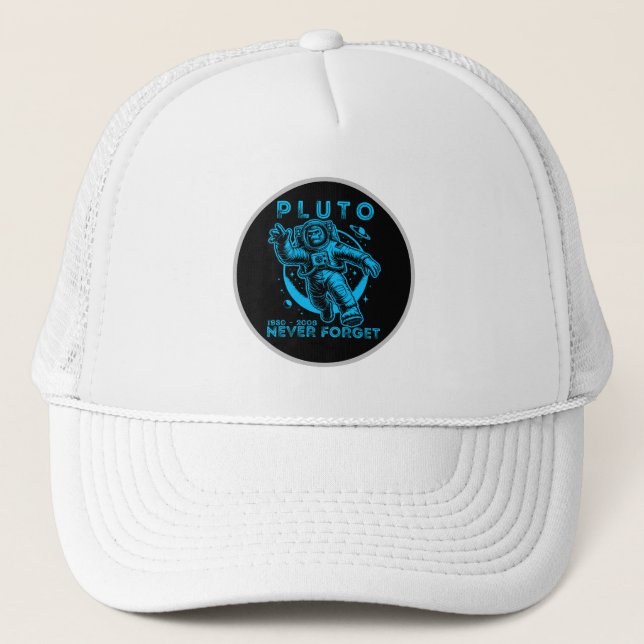 Casquette Pluto Never Forget - Chapeau de camion (Devant)