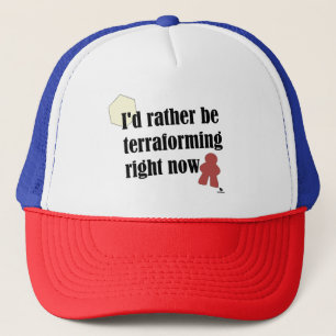 Casquette Plutôt être Terraformant Gamer Slogan